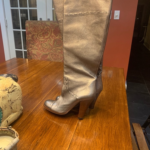 Marc Jacobs pewter metallic boots - Picture 5 of 16